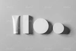 موکاپ لوارم بهداشتی و آرایشی پودر و کرم در نماهای مختلف