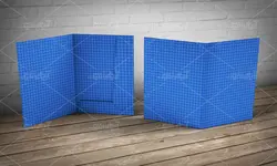 موکاپ پرونده و پوشه کاغذی از زاویه های مختلف