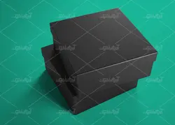 موکاپ جعبه بسته بندی با درب در انداره های مختلف