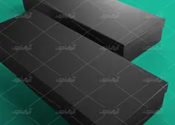موکاپ جعبه بسته بندی با درب در انداره های مختلف