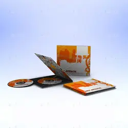 موکاپ CD همراه کاور