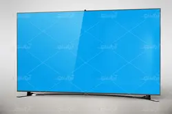 دانلود موکاپ تلویزیون ال سی دی بصورت زاویه های مختلف