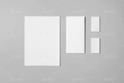 موکاپ کارت ویزیت پاکت نامه برگه کاغذ