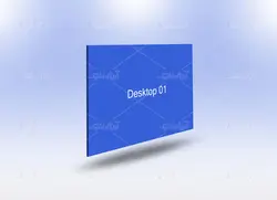 موکاپ صفحات وب بصورت متوالی بصورت زاویه های مختلف