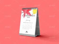 موکاپ تقویم رو میزی