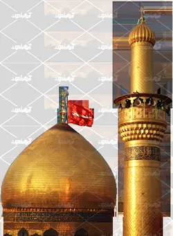 عکس با کیفیت گنبد حرم امام حسین(ع)2