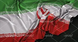 دانلود عکس با کیفیت پرچم ایران با بکگراند مشکی
