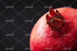 دانلود عکس با کیفیت انار سرخ برای طراحی پس زمینه تبلیغات تره بار و میوه فروشی