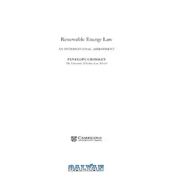 دانلود کتاب Renewable Energy Law: An International Assessment