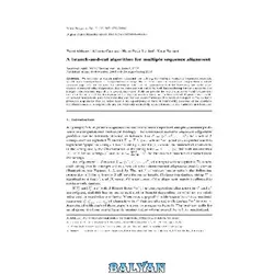 دانلود کتاب A branch-and-cut algorithm for multiple sequence alignment