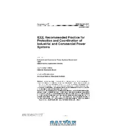 دانلود کتاب IEEE Std 242-2001 (Buff Book - IEEE Relay Protection &amp; Coordination of Industria 2