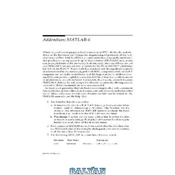 دانلود کتاب Elementary Mathematical and Computational Tools For Electrical and Computer Engineers Using MATLAB - بلیان