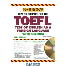 دانلود کتاب Barron's How to Prepare for the TOEFL with CD-ROM, 11th Edition