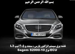 دانلود فایل پاورپوینت پویا نقشه کامل ECU SAGEM S2000-10