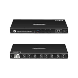 کی وی ام سوئیچ 8 پورت HDMI با ریموت کنترل لایمستون LS-HK0801