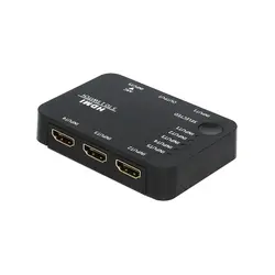 سوئیچ 5 پورت HDMI با قابلیت 3D و رزولوشن 4Kx2K با ریموت کنترل فرانت FN-S155