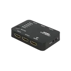 سوئیچ 5 پورت HDMI با قابلیت 3D و رزولوشن 4Kx2K با ریموت کنترل فرانت FN-S155