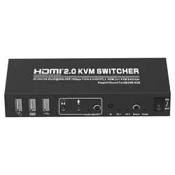 کی وی ام سوئیچ 2 پورت HDMI تی سی تی TC-KSW-21U