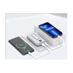 پاوربانک وایرلس 10000 رسی Recci Magnetic Charging Powerbank 22.5W RPB-P23