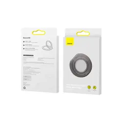 حلقه نگهدارنده مغناطیسی آیفون باسئوس Baseus Halo Series Foldable Metal Ring SUCH000013