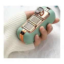 پاوربانک 5000 و گرم کن دست راک Rock PowerBank Multi-Function Hand Warmer RST 10785