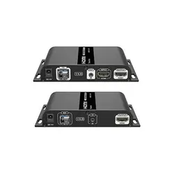 اکستندر تصویر HDMI بر روی فیبر نوری لنکنگ مدل Lenkeng LKV378A-4.0