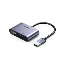 تبدیل USB 3.0 به HDMI و VGA یوگرین 20518 Ugreen CM449