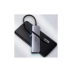 هاب 3 پورت Type C به 3.0 USB با یک پورت HDMI با قابلیت PD یوگرین Ugreen CM136
