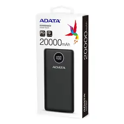 پاور بانک ای دیتا مدل ADATA P20000QCD ظرفیت 20000 میلی آمپر ساعت
