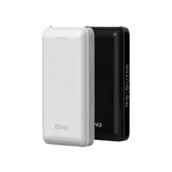 پاوربانک 10000 بیوا Biva BP-04 همراه با کابل متصل