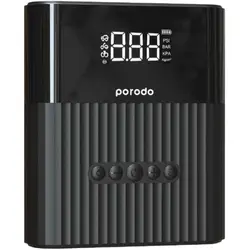 پاوربانک و کمپرسور باد و جامپ استارتر خودرو 8800 میلی آمپر Porodo Multi Function Jump Starter