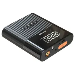 پاوربانک و کمپرسور باد و جامپ استارتر خودرو 8800 میلی آمپر Porodo Multi Function Jump Starter