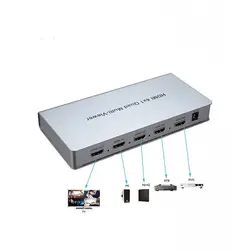 سوئیچ کواد 4 پورت HDMI کی نت Knet K-SWHDQ004