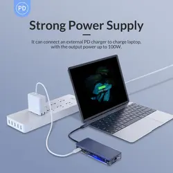 هاب 6 پورت Type C اوریکو ORICO WB-6RJ-V1