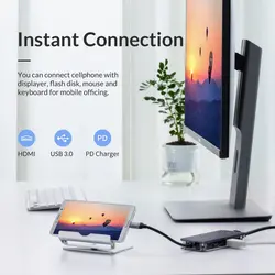 هاب 6 پورت Type C اوریکو ORICO WB-6RJ-V1