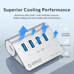 هاب 7 پورت Type C اوریکو ORICO M3U7Q1-10