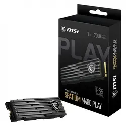 اس اس دی اینترنال ام اس آی مدل SPATIUM M480 PCIe 4.0 NVMe M.2 PLAY ظرفیت یک ترابایت