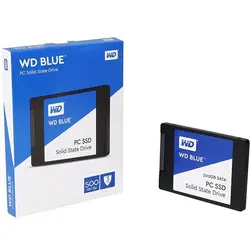 حافظه SSD وسترن دیجیتال مدل BLUE WDS500G1B0A ظرفیت 500 گیگابایت