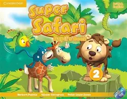 کتاب سوپر سافاری بریتیش (Super Safari 2 (Pupils+Activity Book+CD+DVD