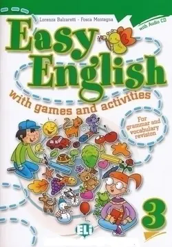 کتاب ایزی انگلیش Easy English 3 with games and activities for grammar and vocabulary revision + CD