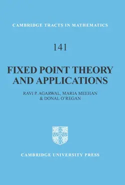 کتاب فیکسد پوینت تئوری اند اپلیکیشنز  Fixed Point Theory and Applications