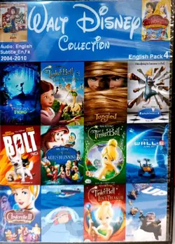 پک کارتون زبان انگلیسی والت دیزنی Walt Disney English Pack 4