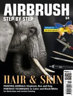 کتاب مجله انگلیسی ایر براش استپ بای استپ  Airbrush Step by Step English Edition - Issue 03/22 No. 64 2022