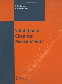 کتاب زبان ولیدیشن این کمیکال مژرمنت Validation in Chemical Measurement