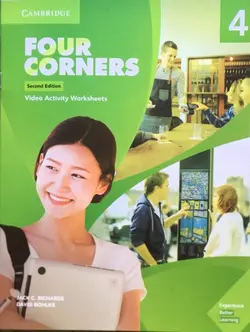 کتاب فیلم فور کرنرز ویرایش دوم Four Corners 4 Video Activity book with DVD 2nd Edition