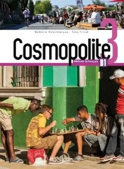 کتاب زبان فرانسوی کوسموپولیته Cosmopolite 3 : Livre de l'élève + Cahier + DVD-ROM