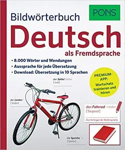 دیکشنری تصویری آلمانی پونز جدید  PONS Bildwörterbuch Deutsch als Fremdsprache Neu