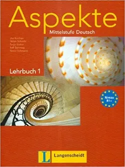 کتاب آلمانی اسپکته قدیم Aspekte B1 mittelstufe deutsch lehrbuch 1 + Arbeitsbuch mit audio-CD