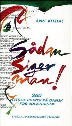 کتاب دانمارکی SADAN SIGER MAN