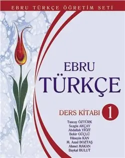 کتاب زبان ترکی ابرو تورکچه  Ebru Türkçe Ders Kitabı 1 by Tuncay Öztürk